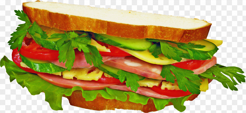 Blt Ingredient Fast Food Cuisine Dish Submarine Sandwich PNG