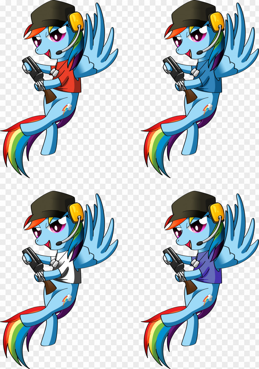 Rainbow Drawing Dash Pony Team Fortress 2 PNG