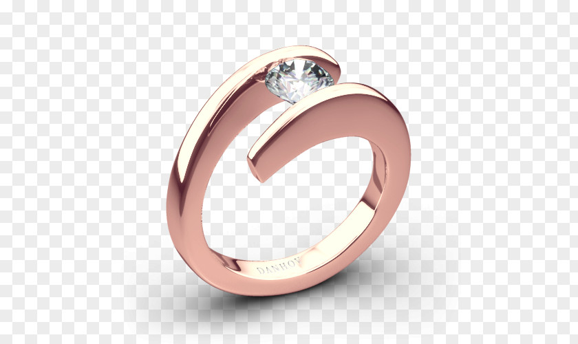 Rose Ring Wedding Silver Body Jewellery PNG