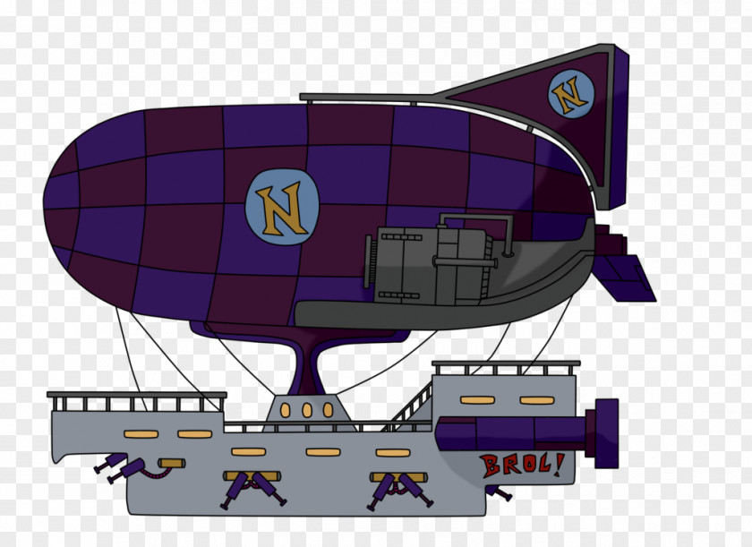 Design Zeppelin Rigid Airship PNG