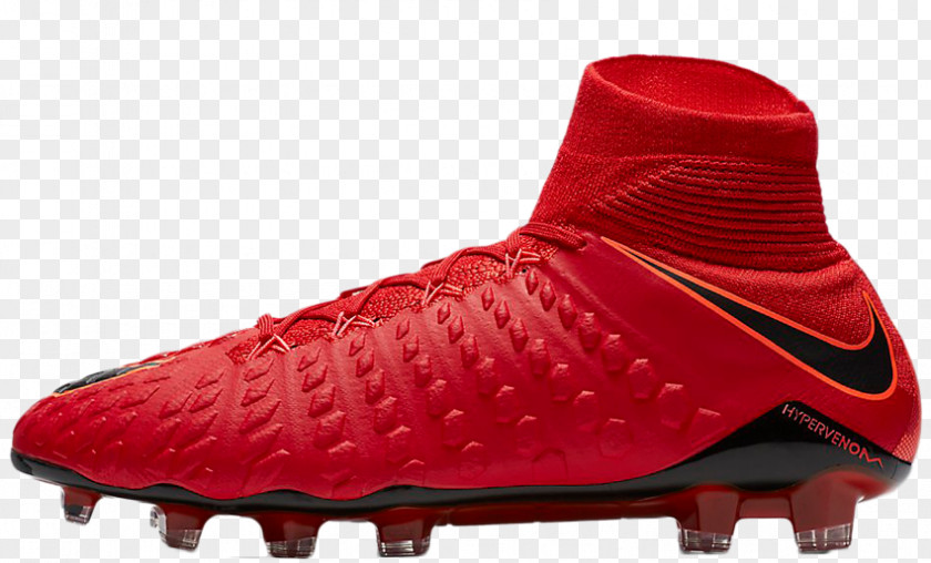 Nike Football Boot Hypervenom Cleat Shoe PNG