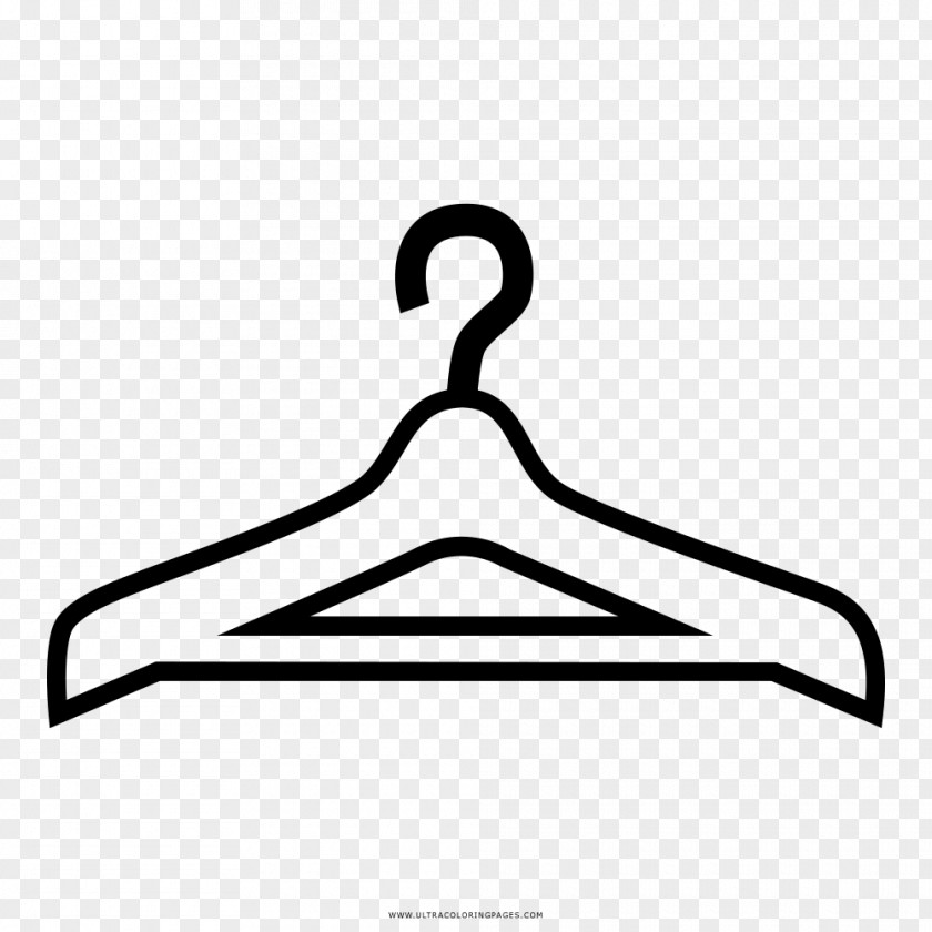 Painting Clothes Hanger Drawing Coloring Book Black And White Line Art PNG