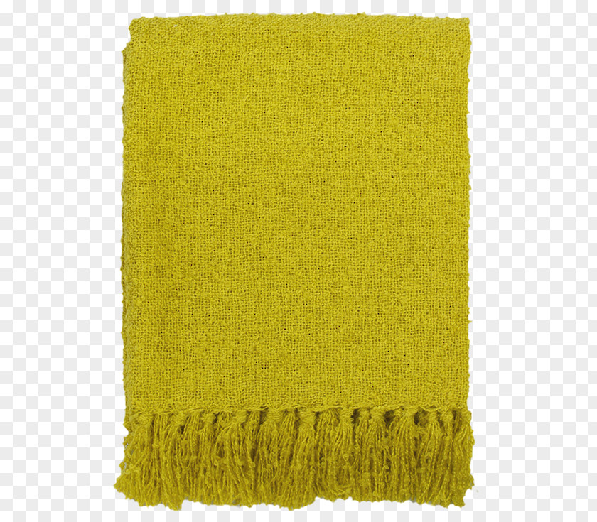 Silk Ribbon Yarn Bouclé Wool Smyčková Příze Yellow PNG