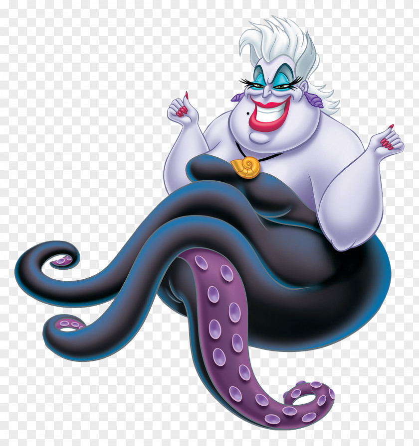 CAPTAIN HOOK Ursula Ariel Villain Maleficent Cattivi Disney PNG