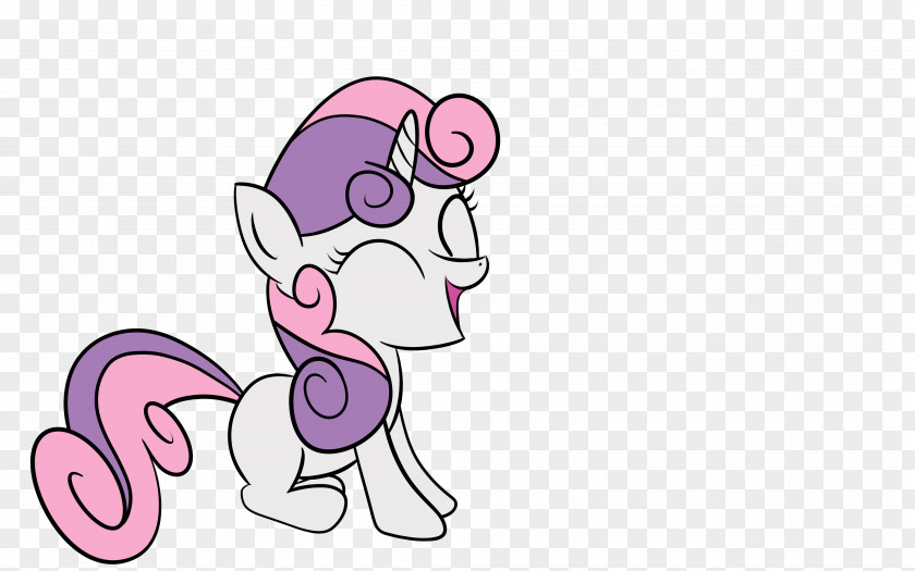 Cute Horse Pony Purple Violet Lilac PNG