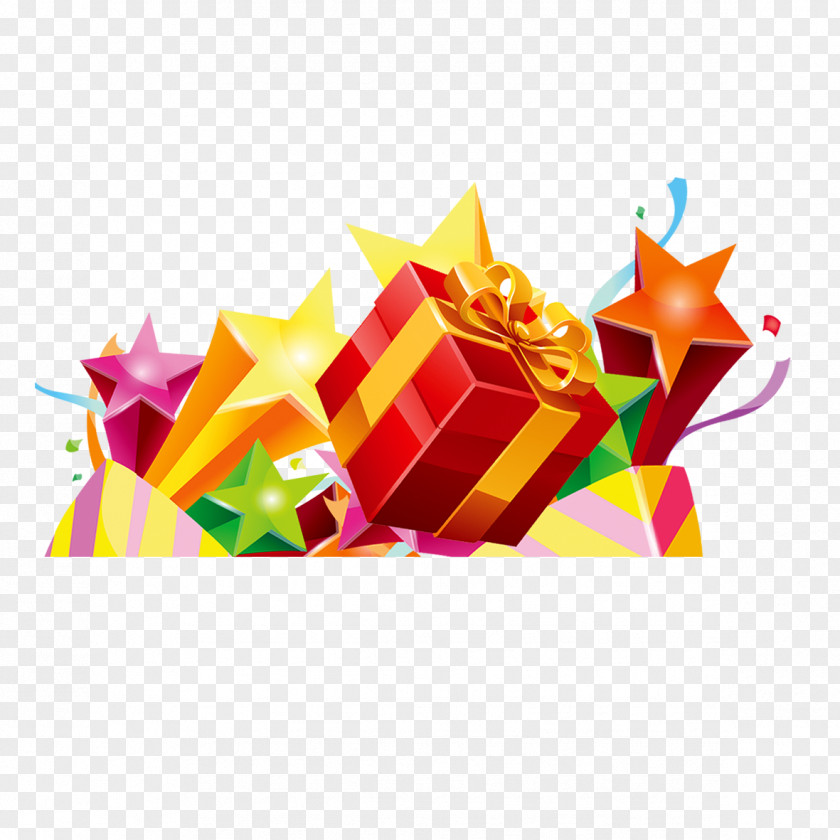 Gift Box Red PNG
