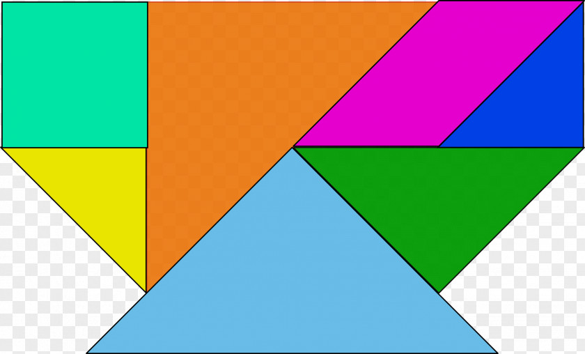 Iguana Tangram Jigsaw Puzzles Game PNG