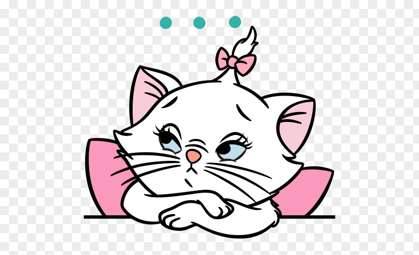 Kitten Whiskers Sticker Domestic Short-haired Cat PNG