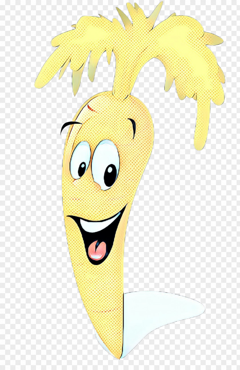 Plant Banana Family Cartoon Yellow Smile PNG