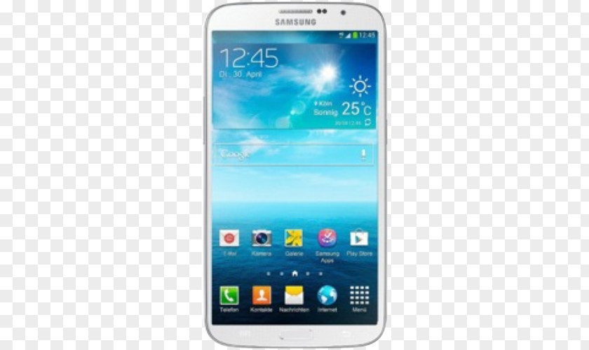 Samsung Galaxy Mega Android Smartphone Telephone PNG