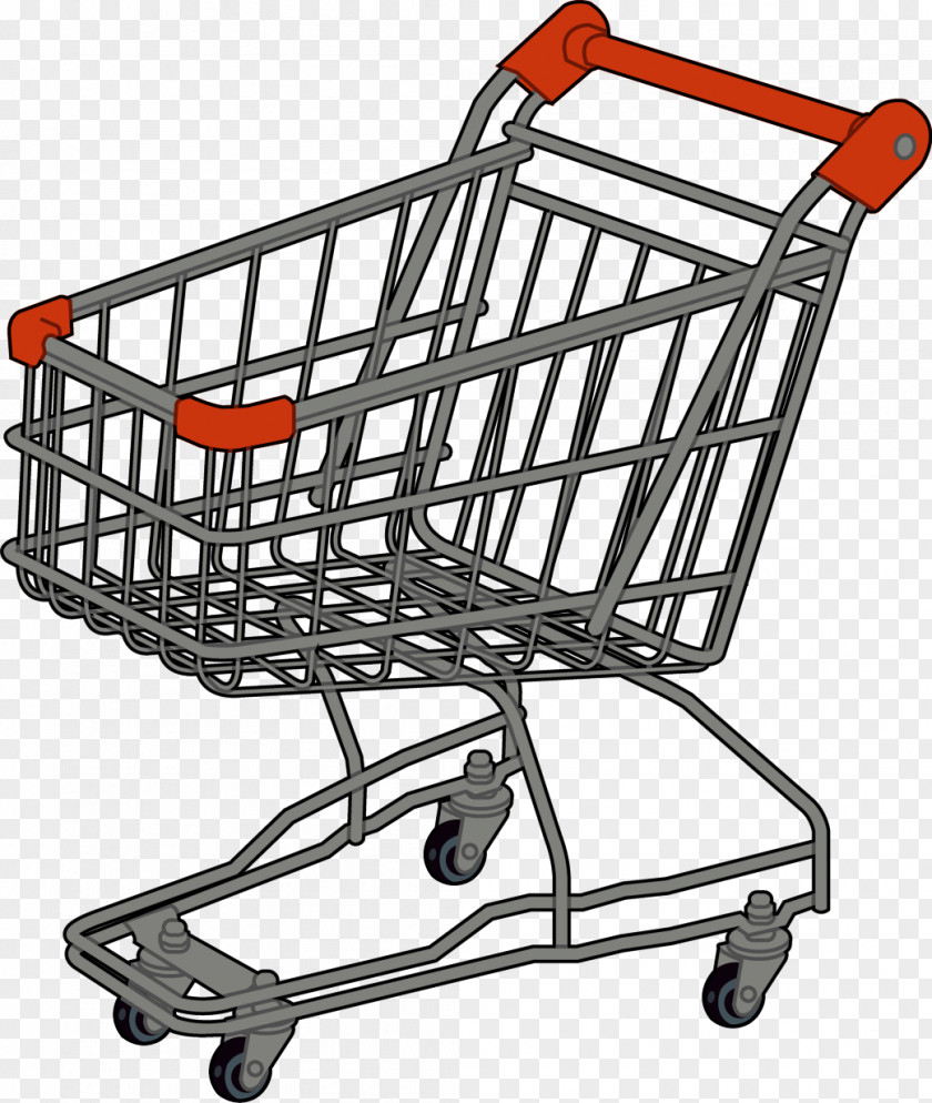 Carrom Shopping Cart Drawing PNG