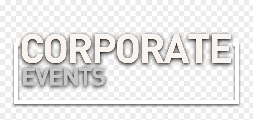 Corporate Events Logo Brand Font PNG