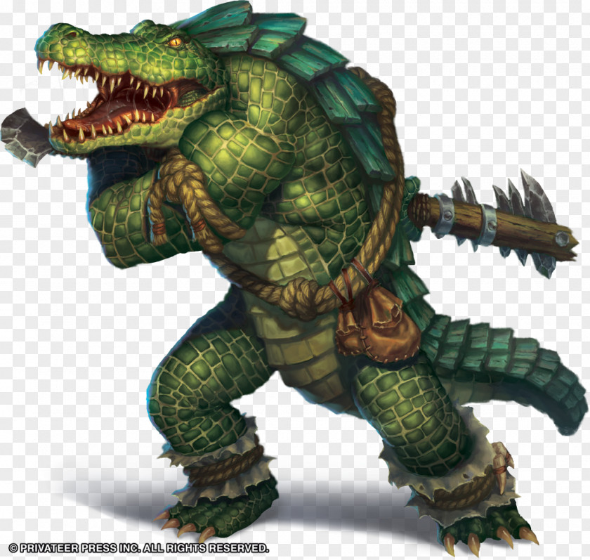 Crocodile Dungeons & Dragons Warmachine Privateer Press Role-playing Game Board PNG