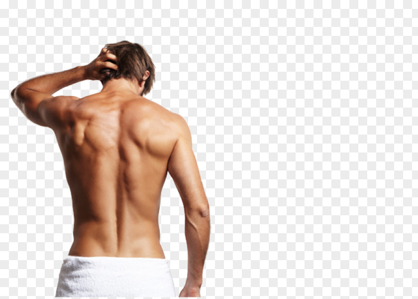 Human Body Waxing Male Back Hair Removal PNG