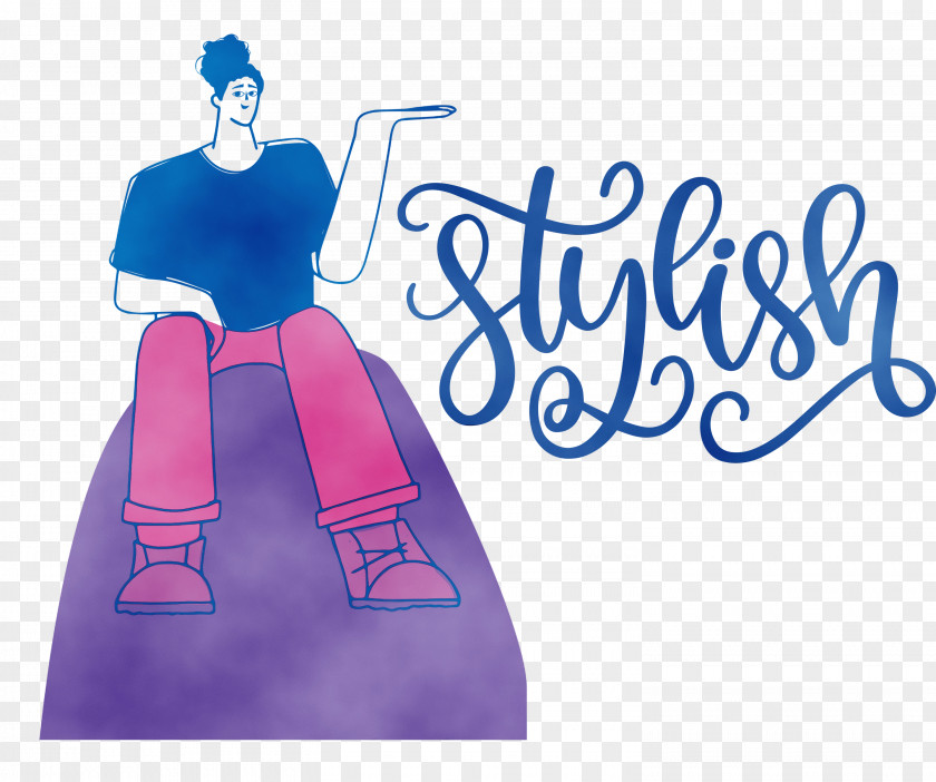 Logo Cartoon Fashion Silhouette PNG
