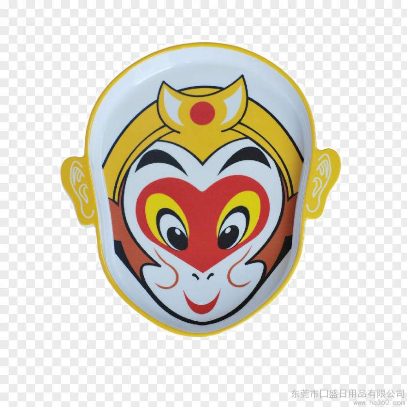 Monkey Face Journey To The West Peking Opera Mask Painting PNG