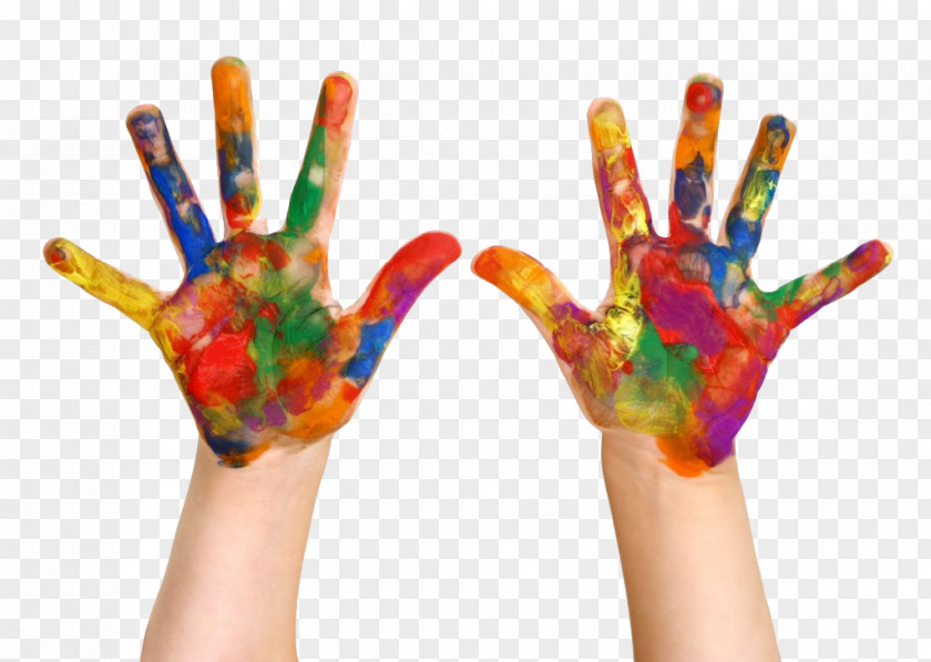 Paint Fingerpaint Art Child PNG