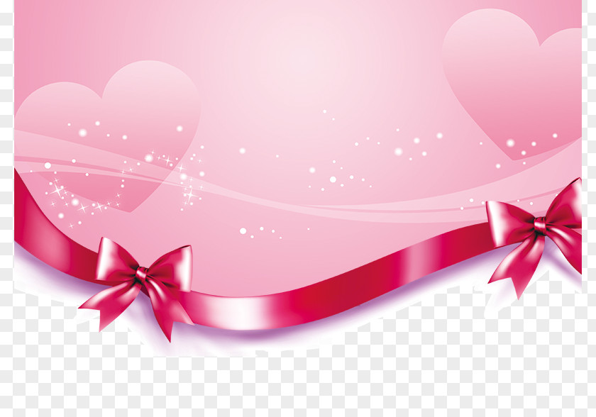 Ribbon Bow Zongzi Valentines Day Qixi Festival Poster PNG
