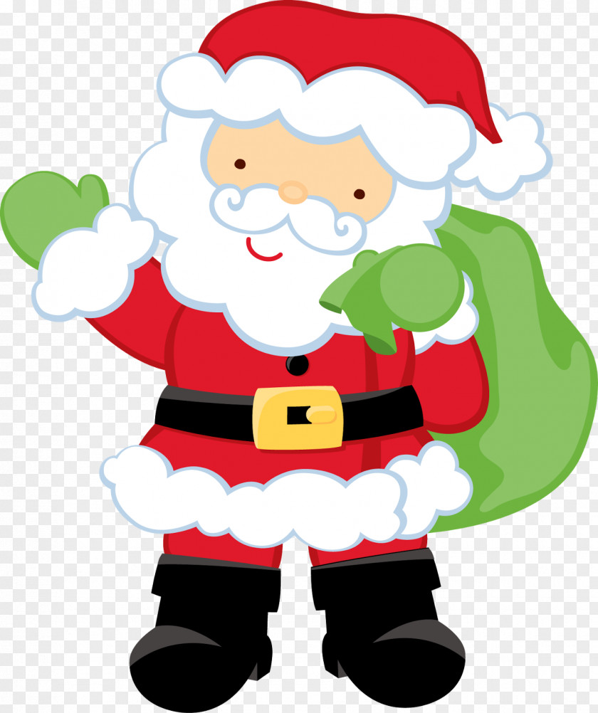 Santa Claus Wish List Christmas Gift PNG