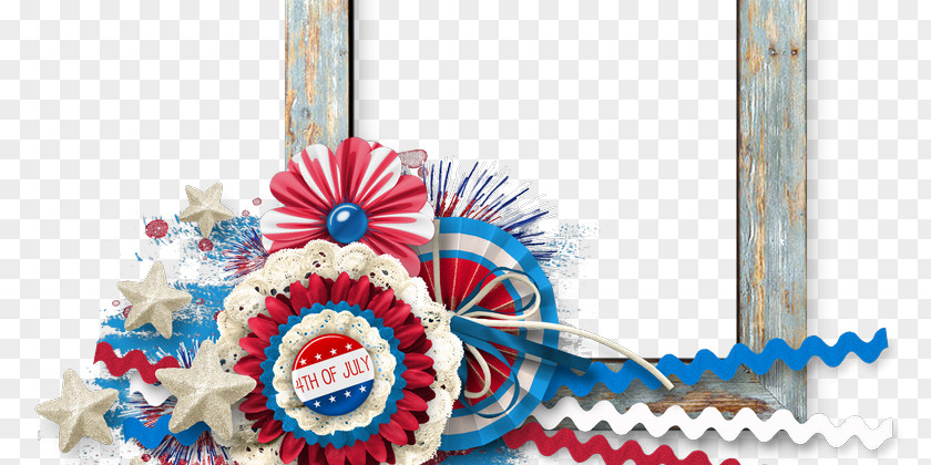 4th Of July Picture Frames Digital Scrapbooking Handicraft Pattern PNG