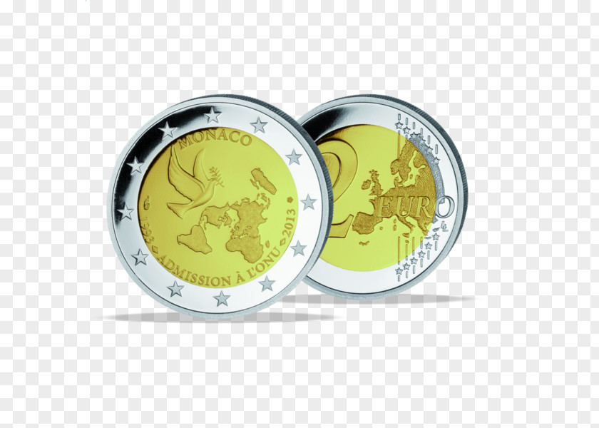 Coin 2 Euro Commemorative Coins Monaco Emporium-Merkator Münzhandelsgesellschaft MbH PNG