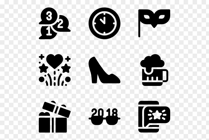 New Year Auspicious Font PNG