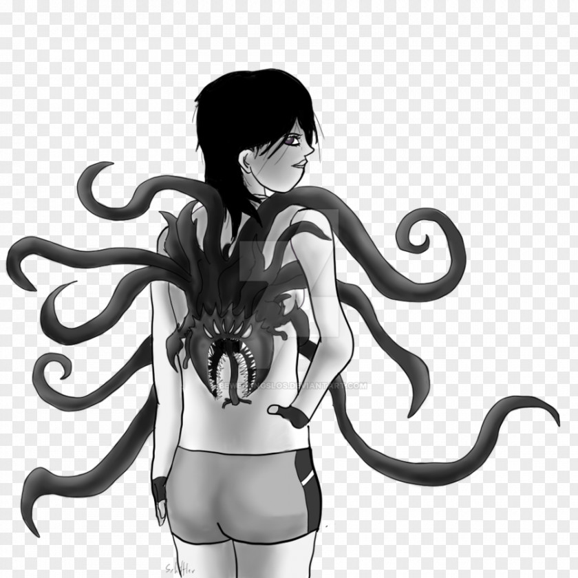 Octopus Tentacles Tentacle Invertebrate Drawing Art PNG