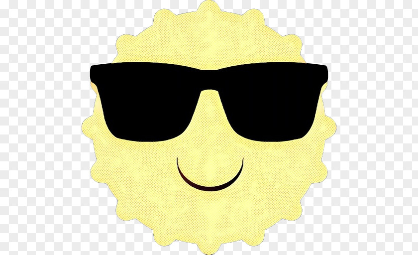 Vision Care Smiley Glasses PNG