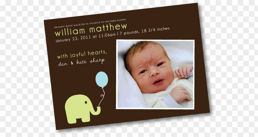 Birth Announcement Picture Frames Material Font PNG