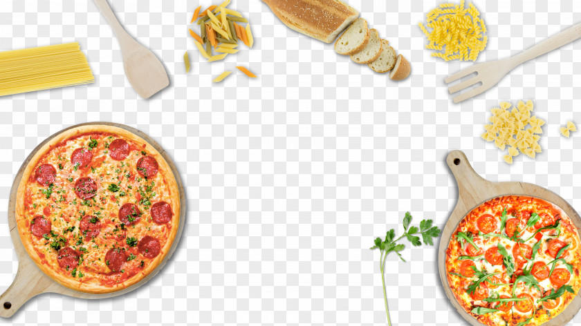 Delicious Pizza Poster Material Fast Food European Cuisine PNG