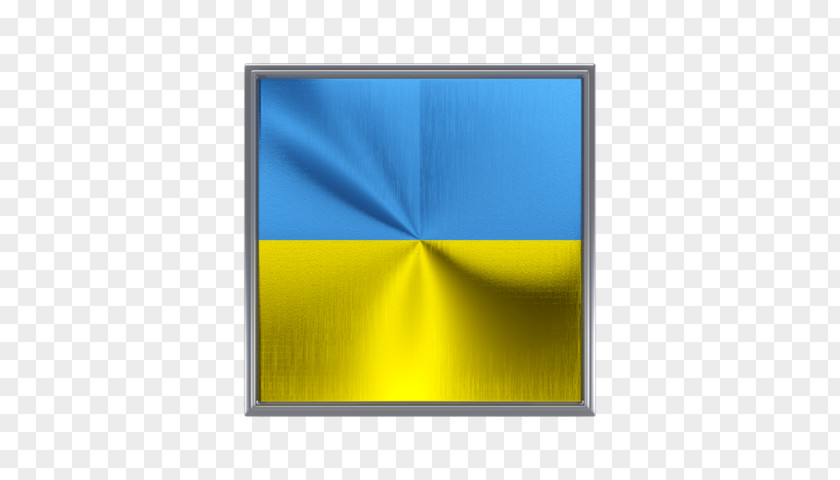 Metal Square Flag Of Ukraine Stock Photography Royalty-free PNG
