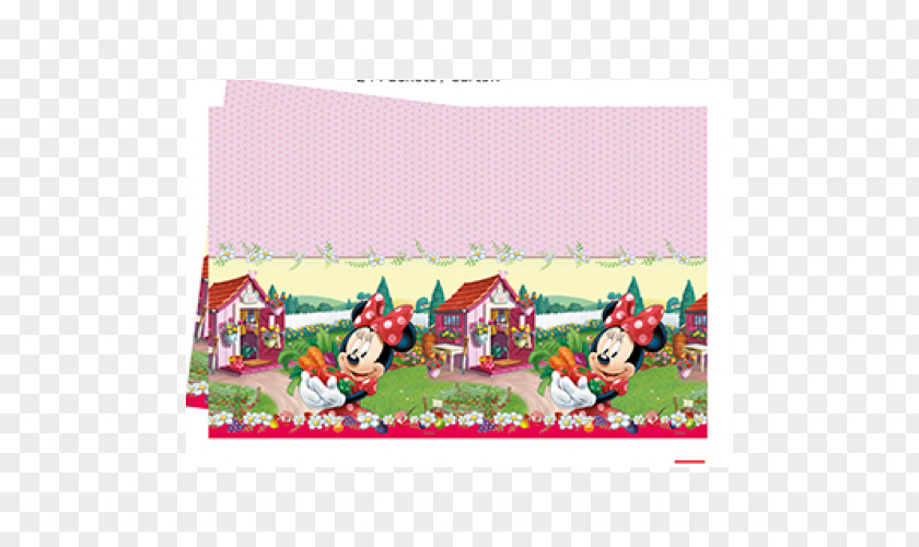 Minnie Mouse Mickey Cloth Napkins Tablecloth Donald Duck PNG