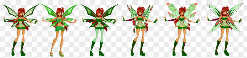 Set Bloom Vipers Believix Winx Poison Grasses PNG
