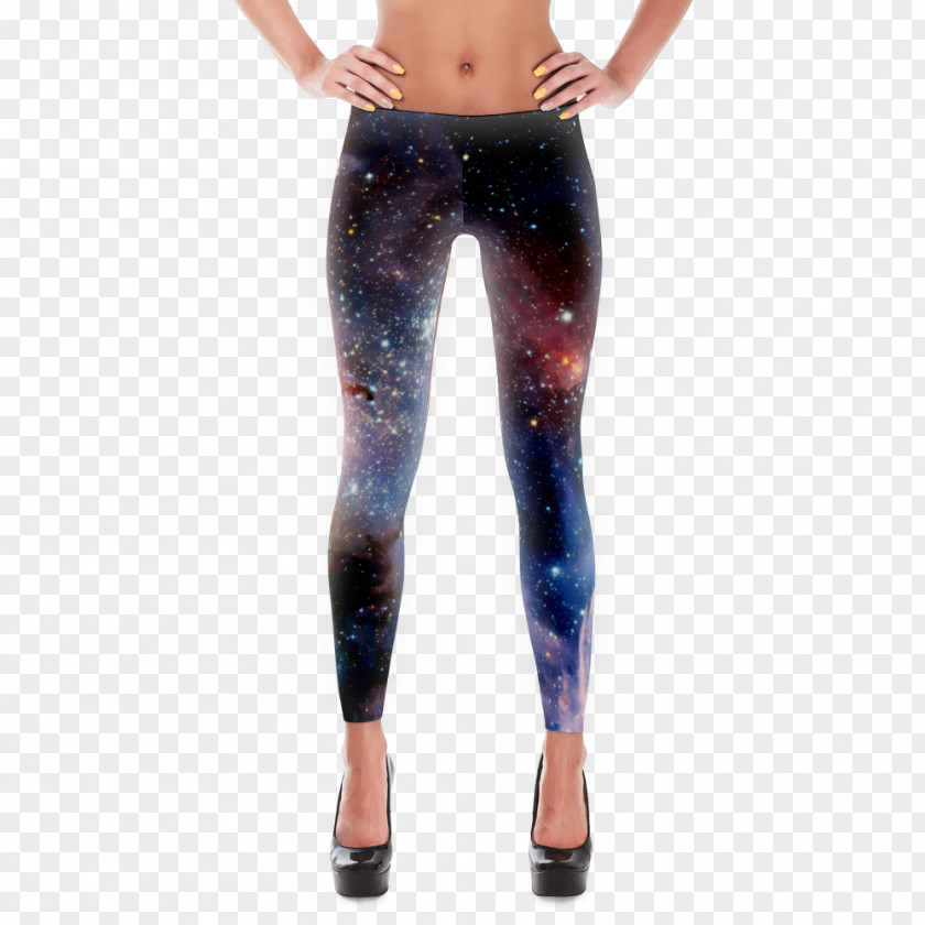 Starry Sky Leggings T-shirt Clothing Yoga Pants Waistband PNG