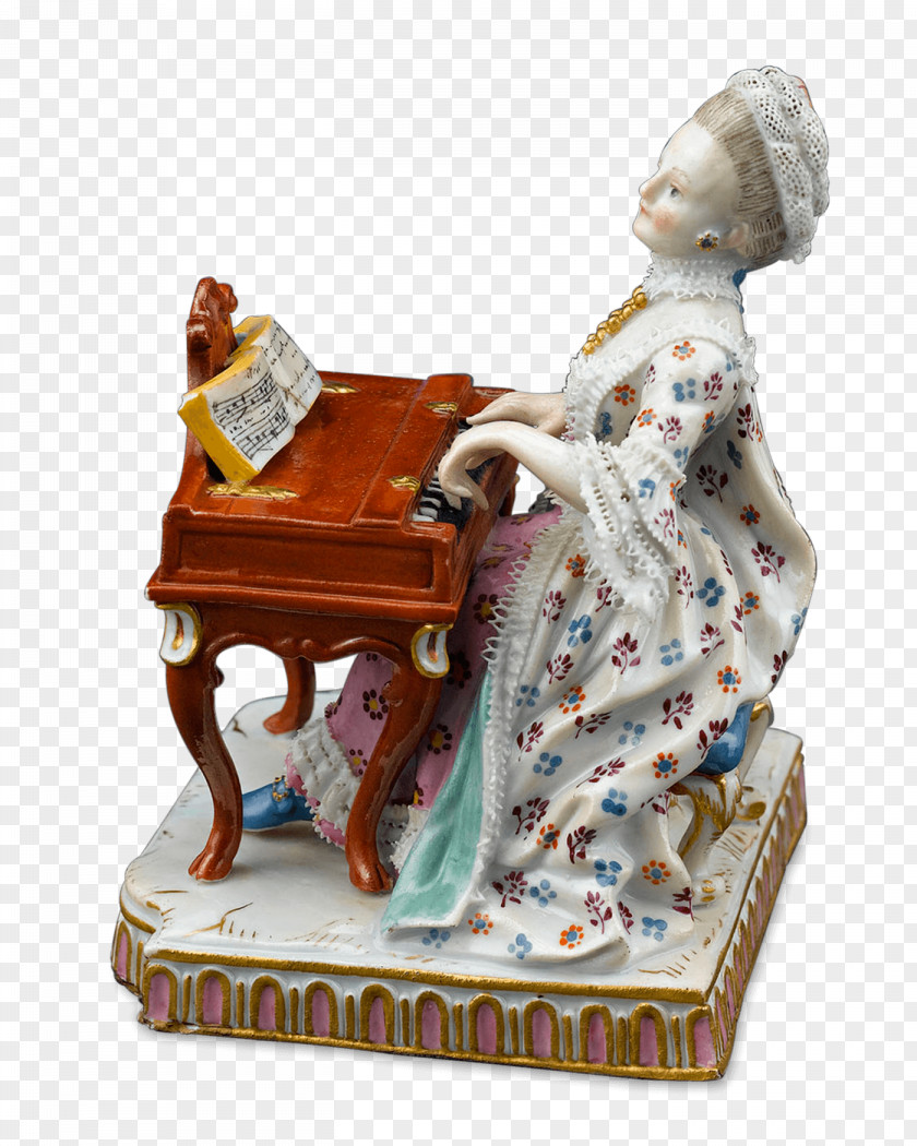 Chair Meissen Porcelain Antique PNG
