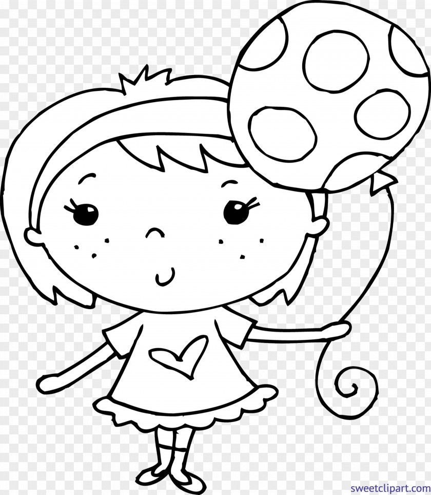 Child Coloring Book Clip Art PNG