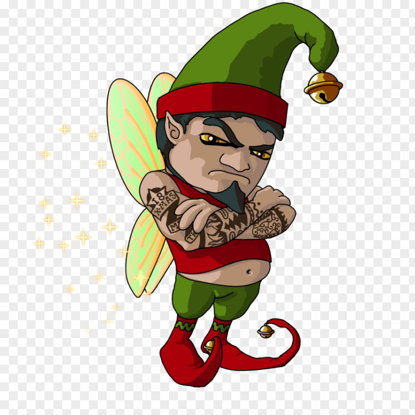 Happy Xmas Christmas Elf Santa Claus Clip Art PNG