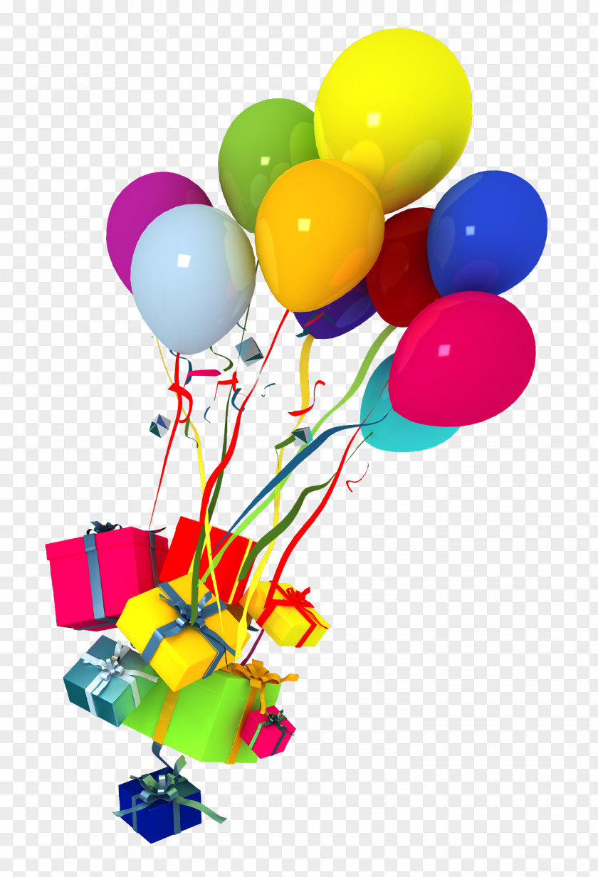 Holiday Balloon Decoration Material Birthday PNG