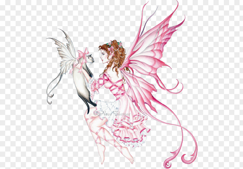 Cat Fairy Tale Kitten Angel PNG