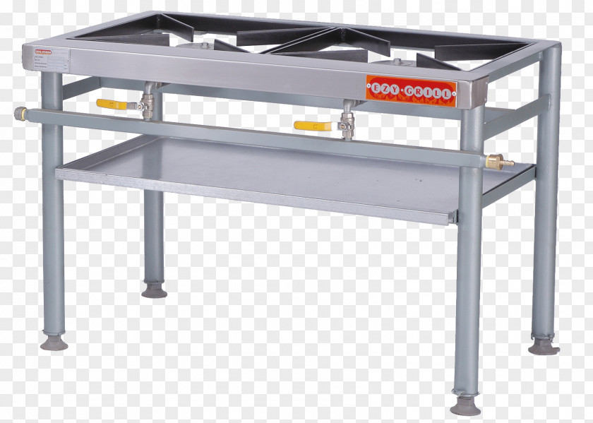 Catering Table With Products Gas Burner Barbecue Boiling PNG