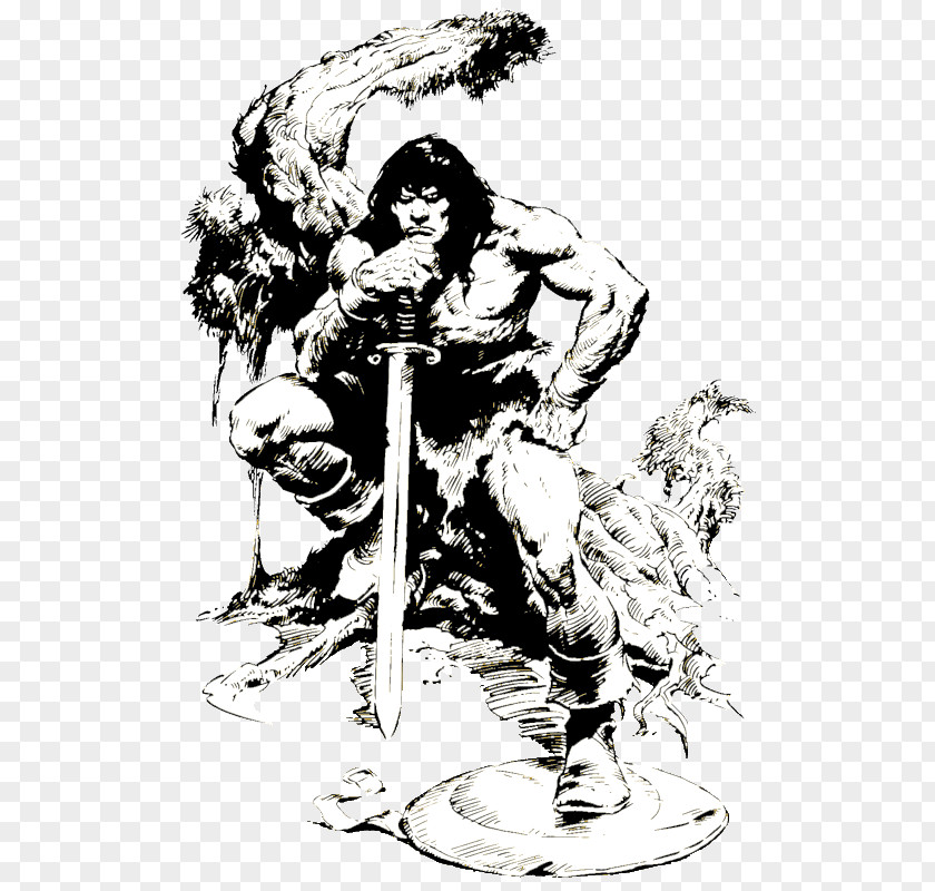 Conan The Barbarian Drawing Artist Comics PNG