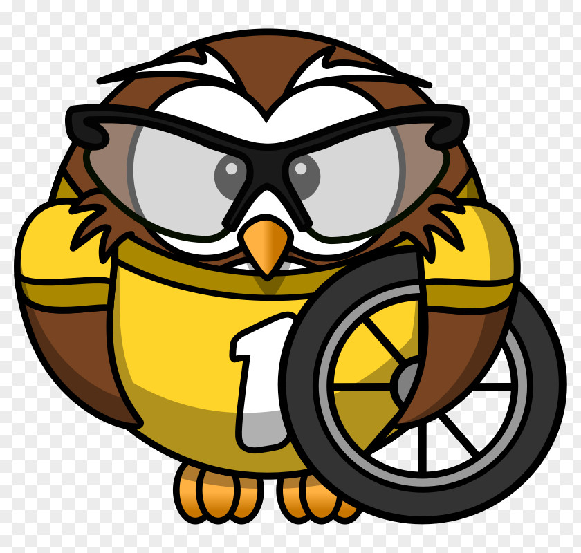 Cyclist Pictures Owl Cycling Bicycle Clip Art PNG
