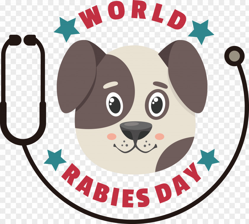 Dog World Rabies Day PNG