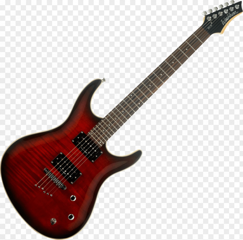 Electric Guitar Schecter C-1 Hellraiser FR Research Floyd Rose Seven-string PNG