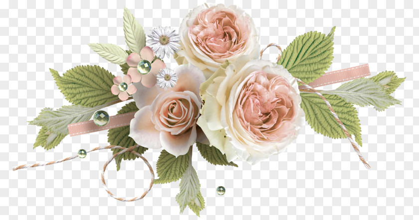 Flower Garden Roses Floral Design PNG