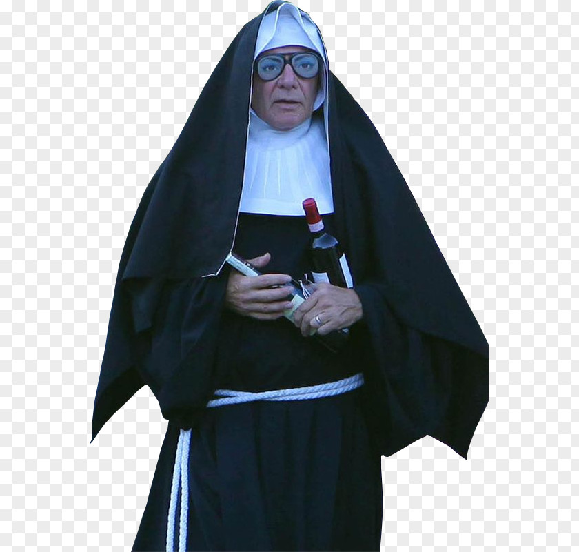 Harrison Ford Nun Halloween Abbess Costume PNG