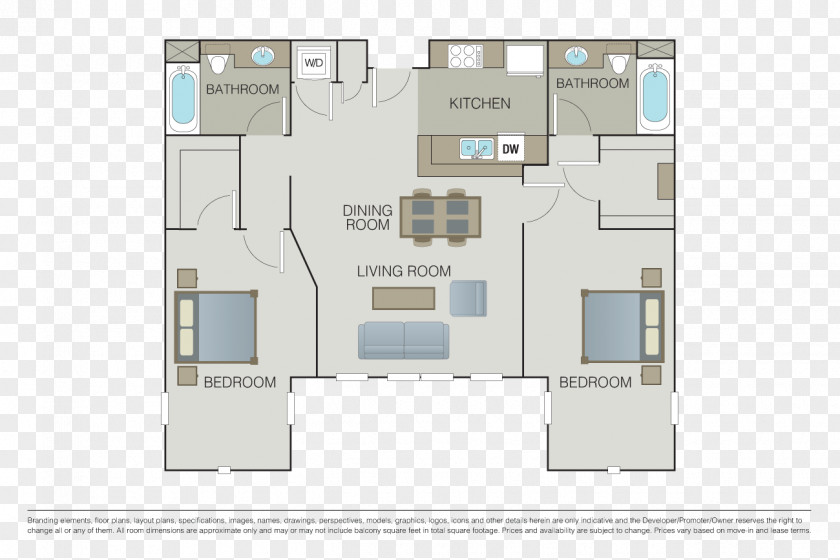 House Floor 101 San Fernando Apartments Plan PNG