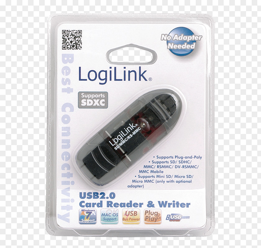 Memory Card Reader MultiMediaCard Secure Digital USB Laptop PNG