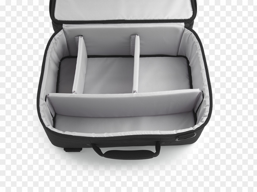 Opened Briefcase Travel Suitcase Bag Car PNG