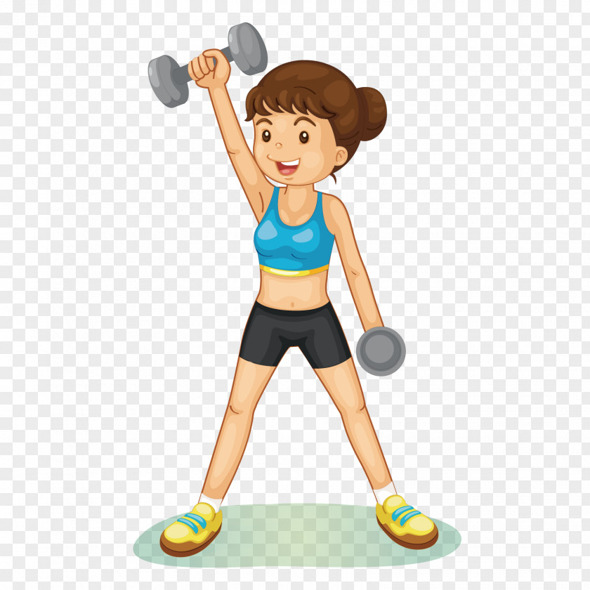 Vector Dumbbells Physical Exercise Fitness Centre Weight Training Clip Art PNG